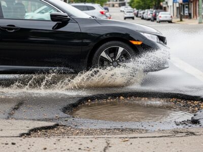 Are Pothole Accidents Covered by Auto Insurance in Connecticut?