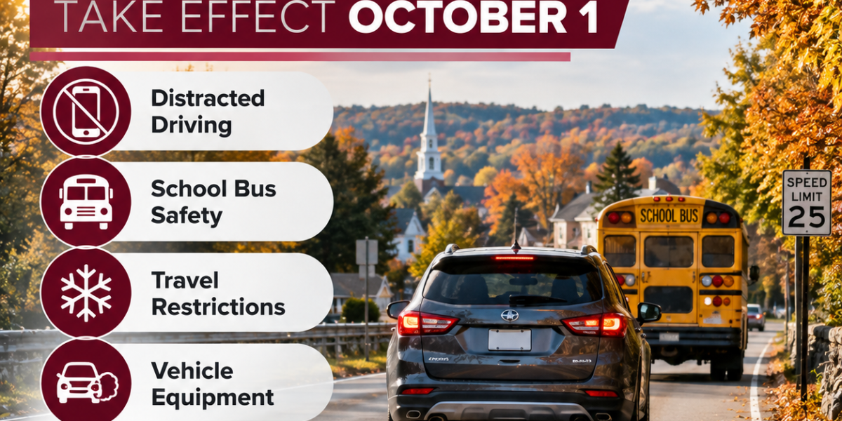 New Connecticut Driving Laws Take Effect October 1, 2026: What Drivers Should Know