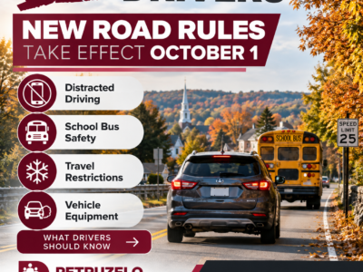 New Connecticut Driving Laws Take Effect October 1, 2026: What Drivers Should Know