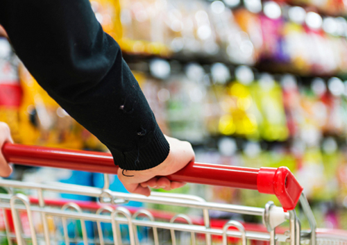 Person Shopping in a Store